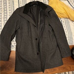 Hugo Boss Gray Jacket Size L